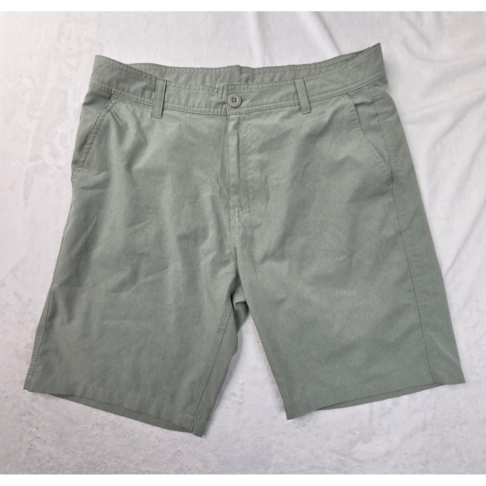 Snow Shorts Mens 42 Green‎ Excellent Performance Stretch Casual Chino Pockets